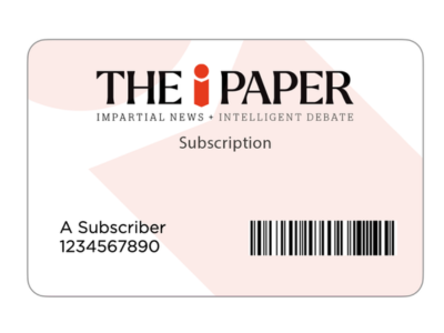 The i Paper Subscription Card